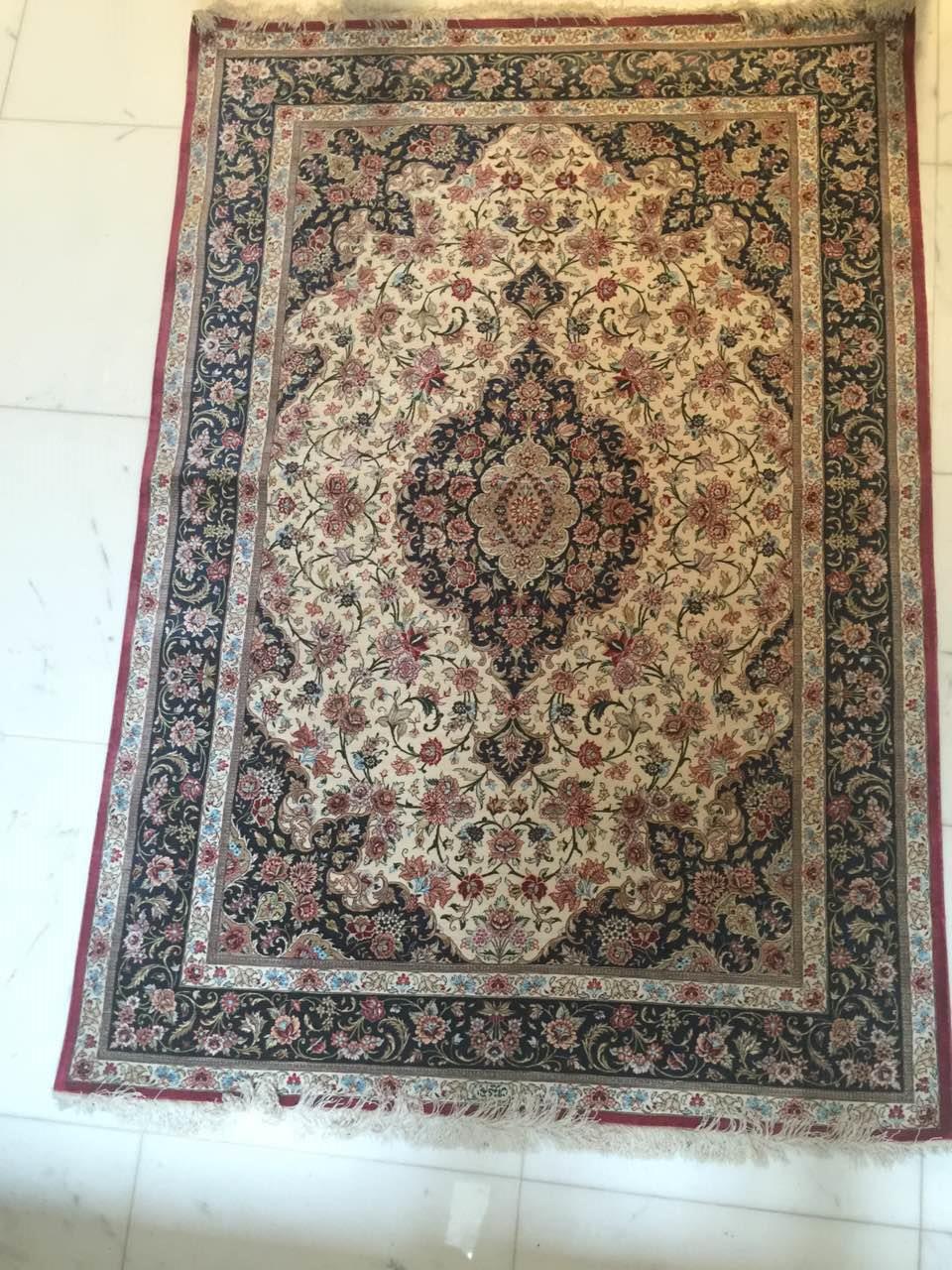 Tapis ghoum soie iran 200 x 140 cm - Bild 3 aus 10