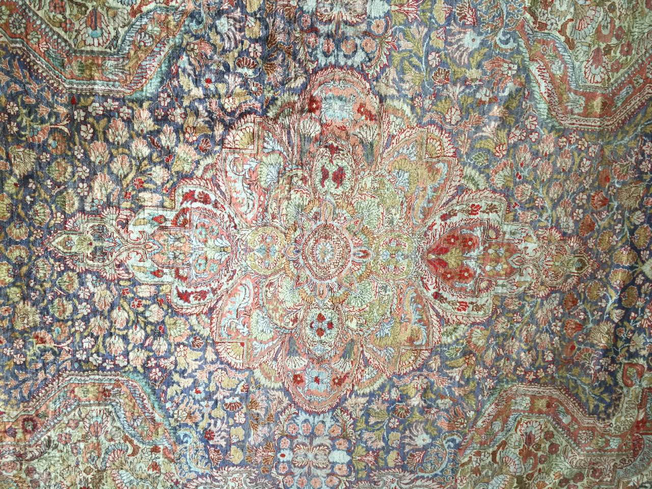 Tapis en soie ghoum Iran 280 x 190 cm - Bild 5 aus 15