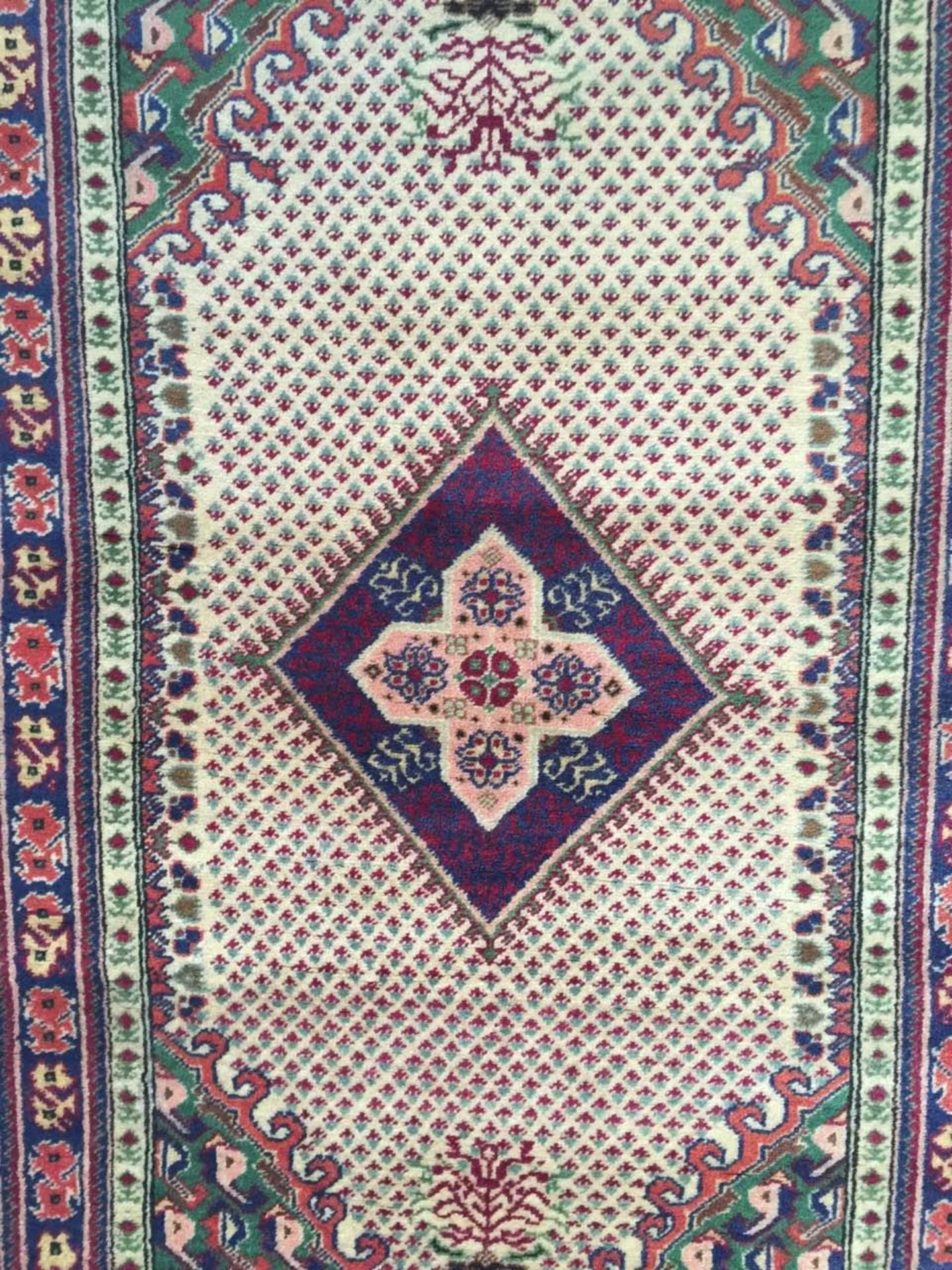 Tapis en laine anatolie turc 210 x 120 cm - Image 2 of 5