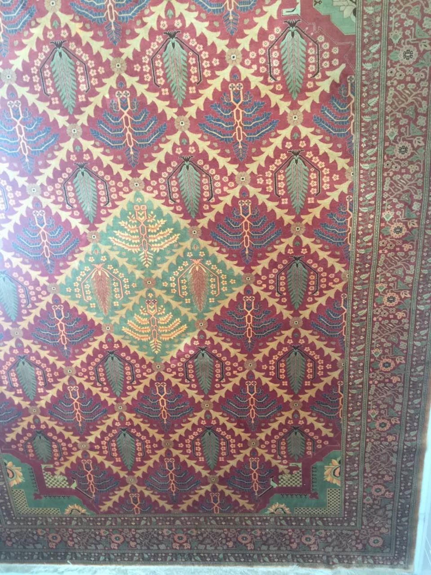 Tapis en laine anatolie Turquie 225 x 170 cm - Bild 4 aus 11