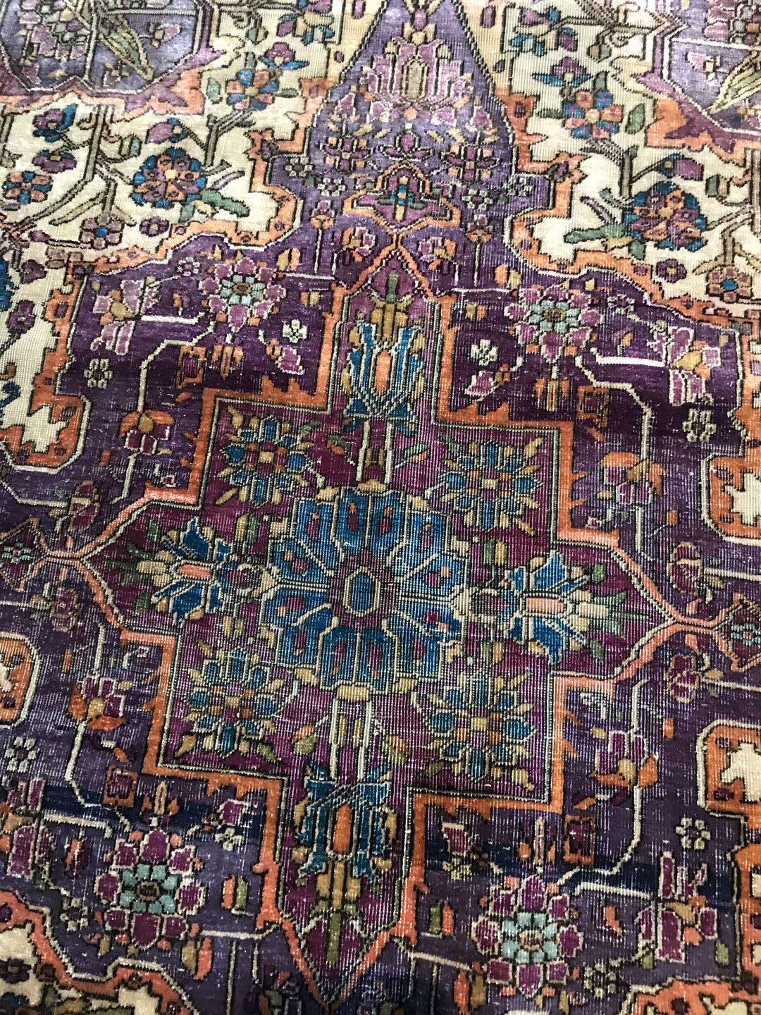 Tapis soie kashan Iran 19ème 212 x 137 cm - Bild 3 aus 8