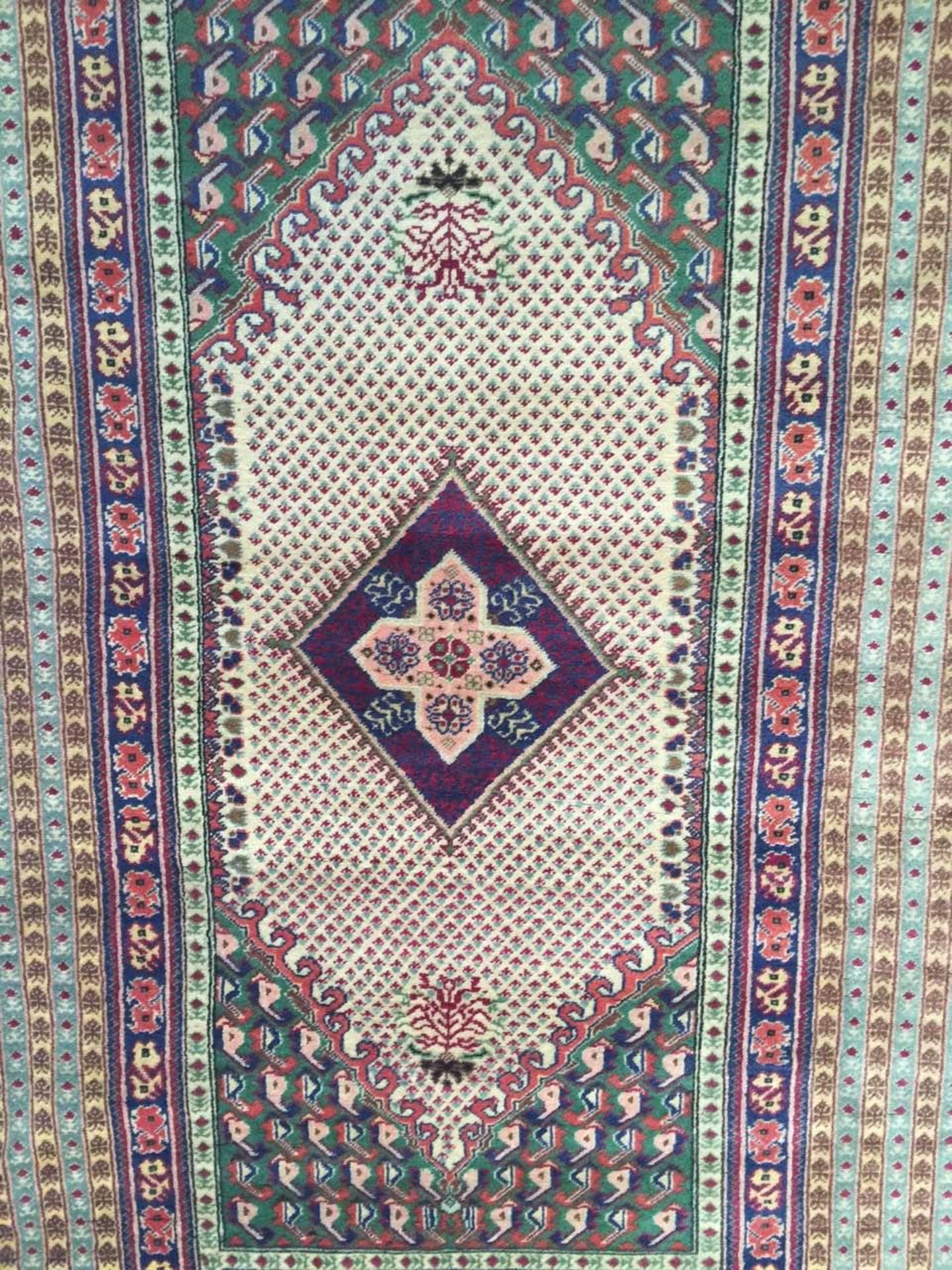 Tapis en laine anatolie turc 210 x 120 cm - Image 3 of 5