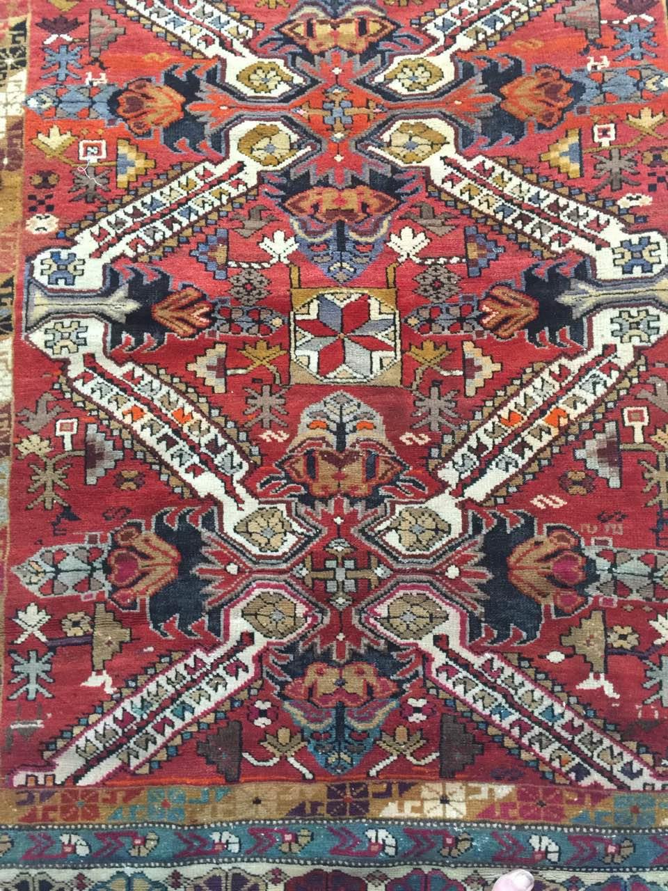 Tapis en laine Caucase chirvan 190x 140cm - Bild 4 aus 7