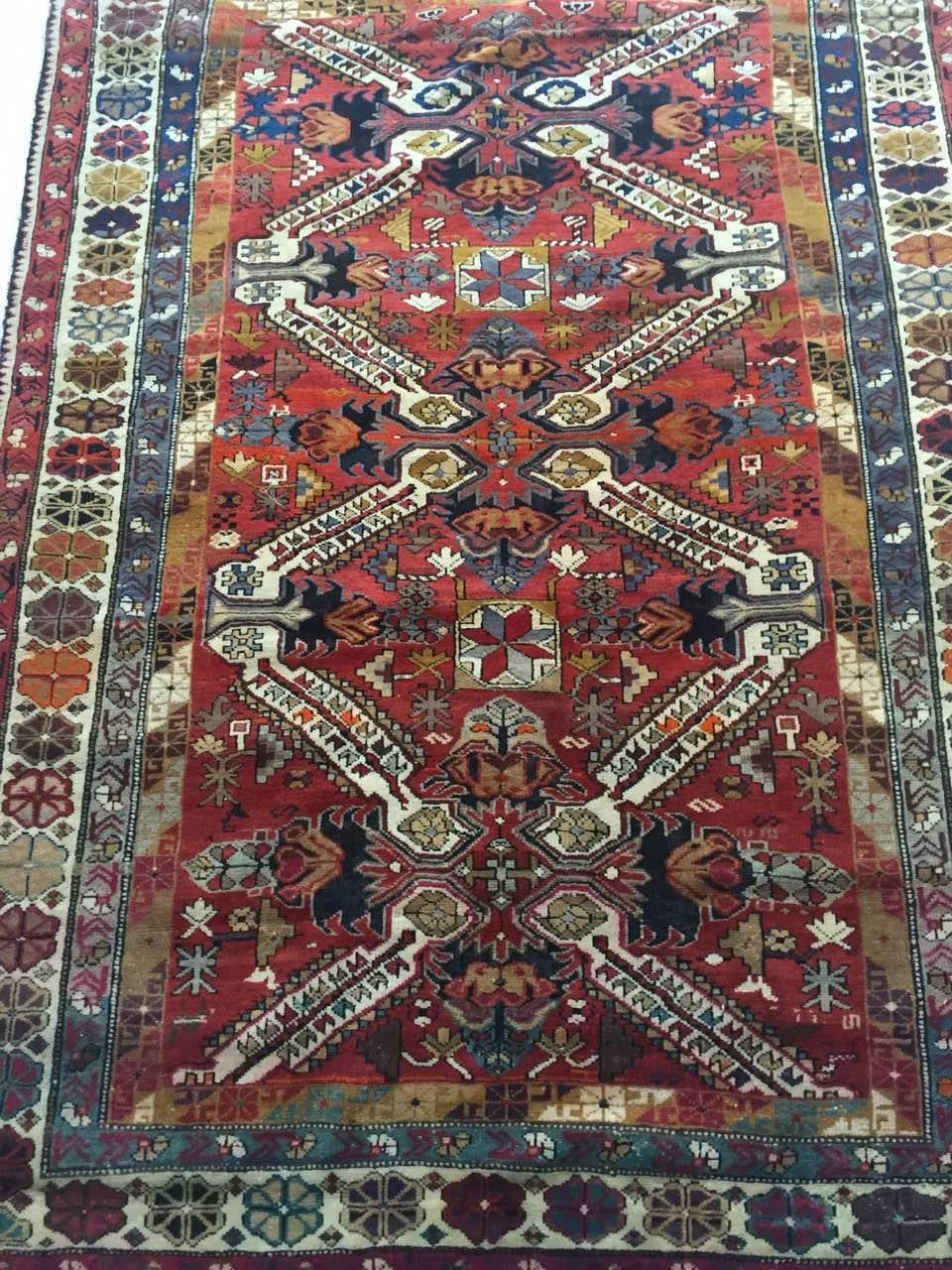 Tapis en laine Caucase chirvan 190x 140cm - Bild 3 aus 7