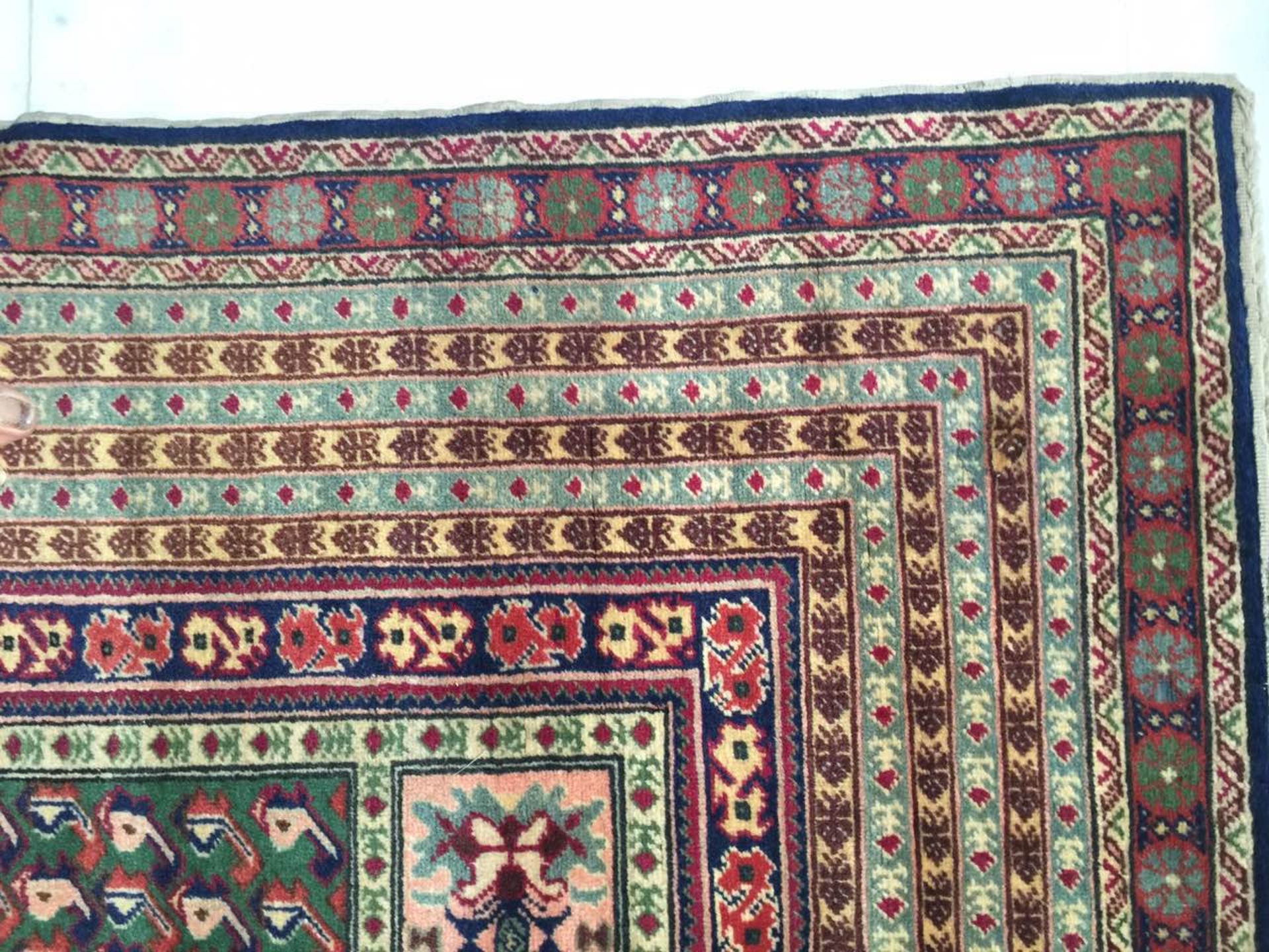 Tapis en laine anatolie turc 210 x 120 cm - Image 4 of 5
