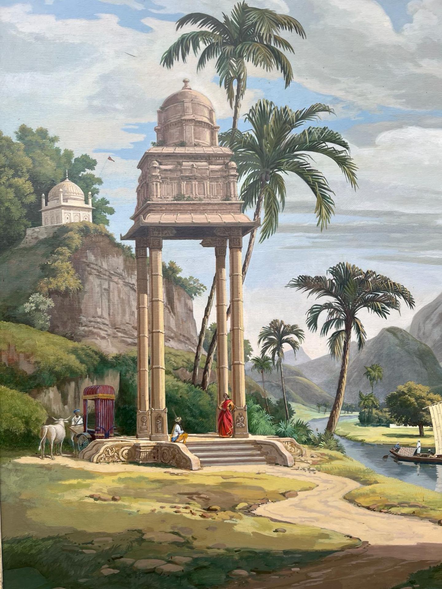 Gordon Davies British | 1926 – 2007 Un capriccio indien Peinture Huile sur panneau Peinture Huile - Bild 14 aus 29