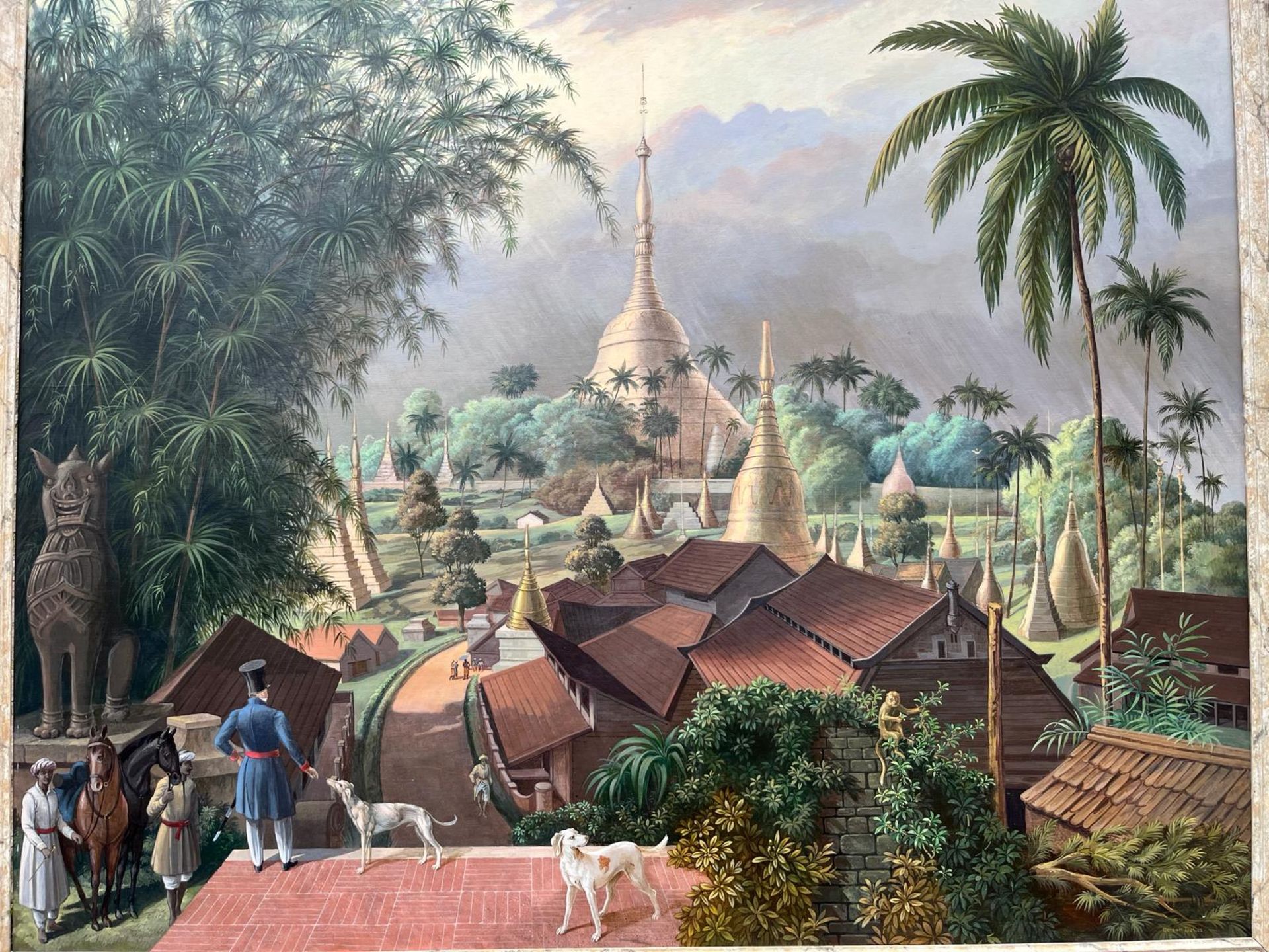 Gordon Davies British | 1926 – 2007 Vue de la pagode du Grand Dragon et des paysages adjacents, - Bild 17 aus 26