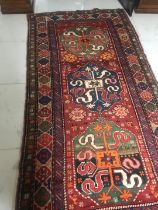 Tapis Chirvan en laine vers 1900 245x 120 cm