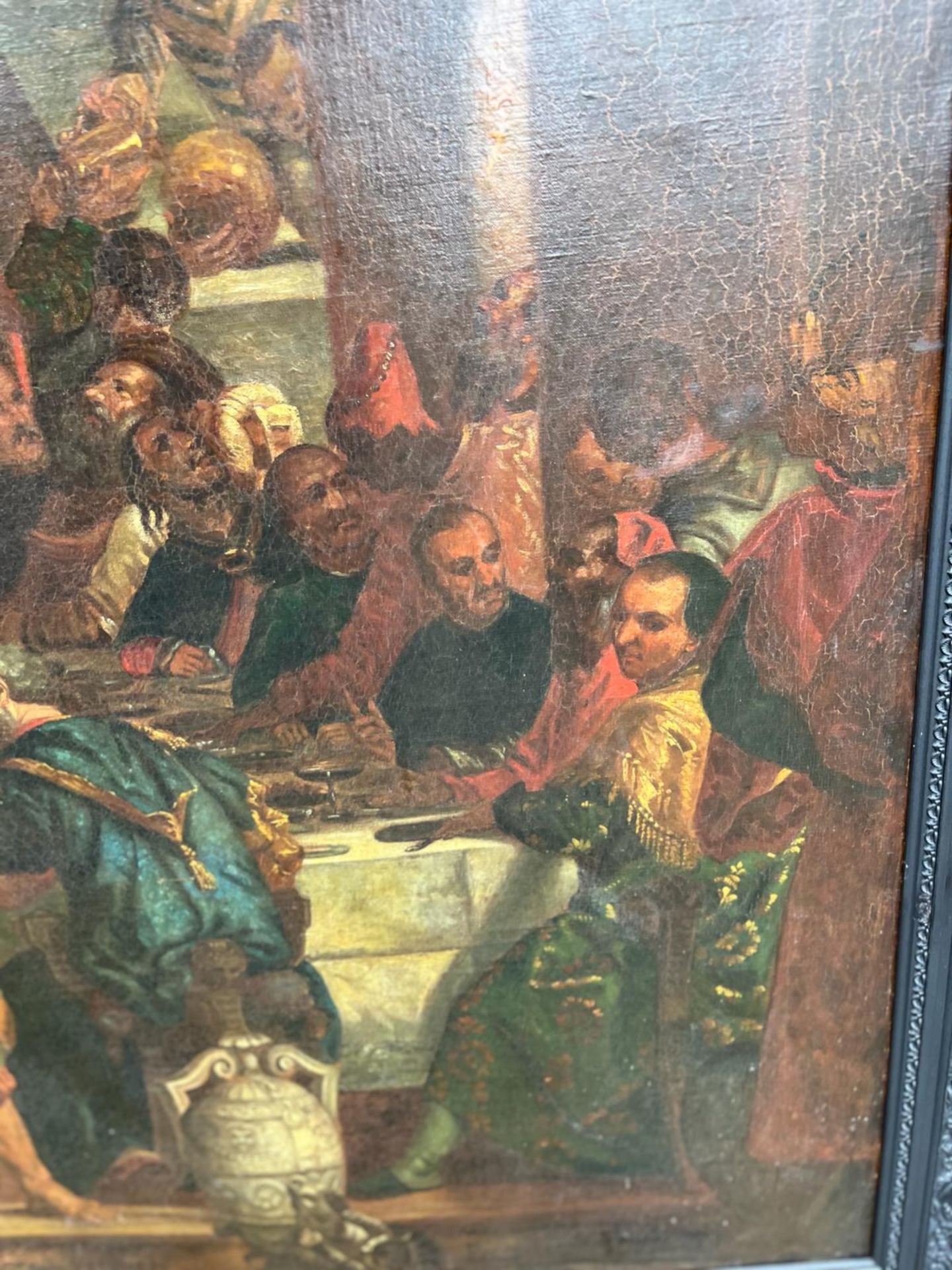 K Lucjan PrzepiÓrski (1830-1898) Une importante huile sur toile d'après Paolo Veronese's 'la fête - Image 5 of 18