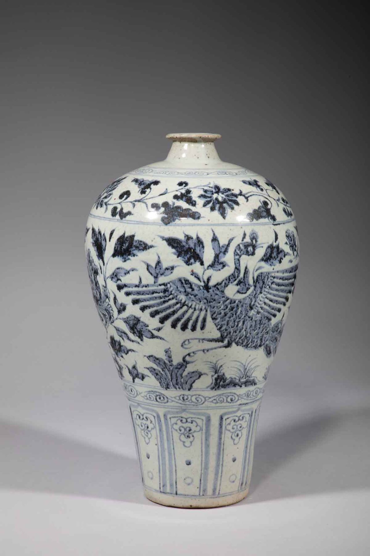 Vase de forme «  Meiping » à large corps partant d’un épaulement arrondi robuste, descendant - Bild 3 aus 7