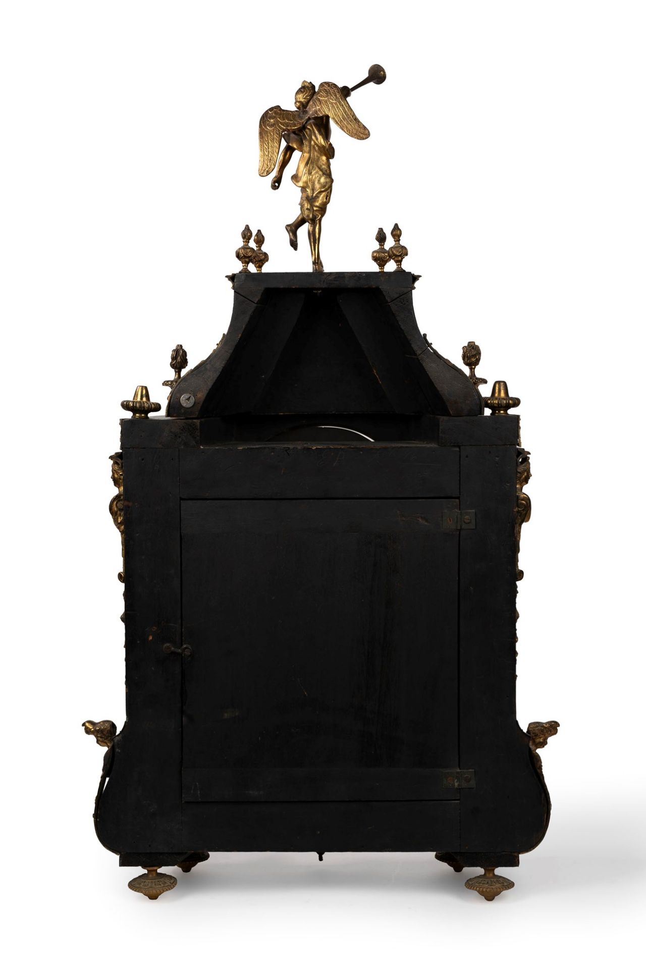 Cartel clock with gilded bronze applications, Napoleon III, France, 19th century - Image 2 of 8