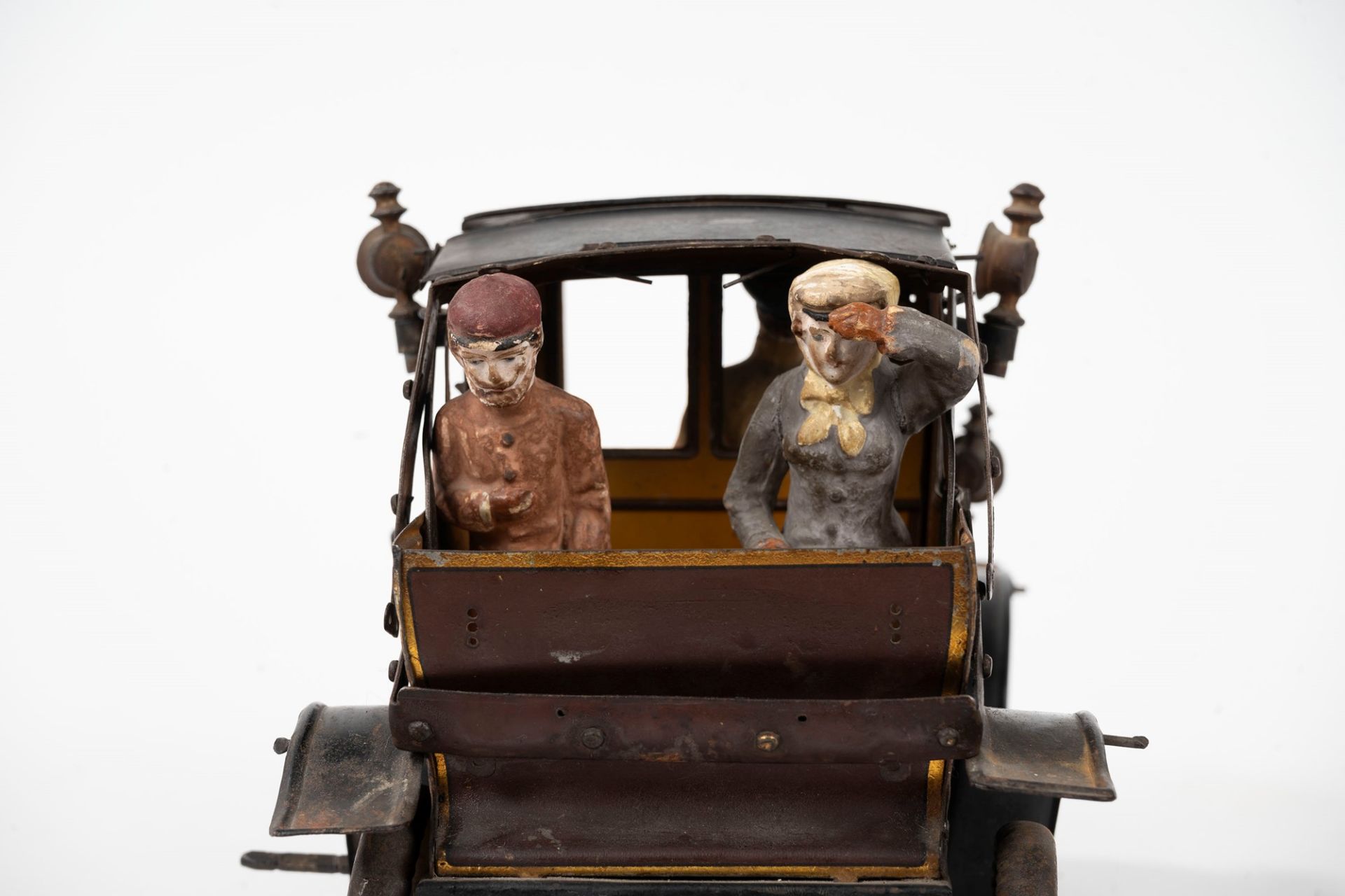 Tin toy car, early 20th century - Image 3 of 4