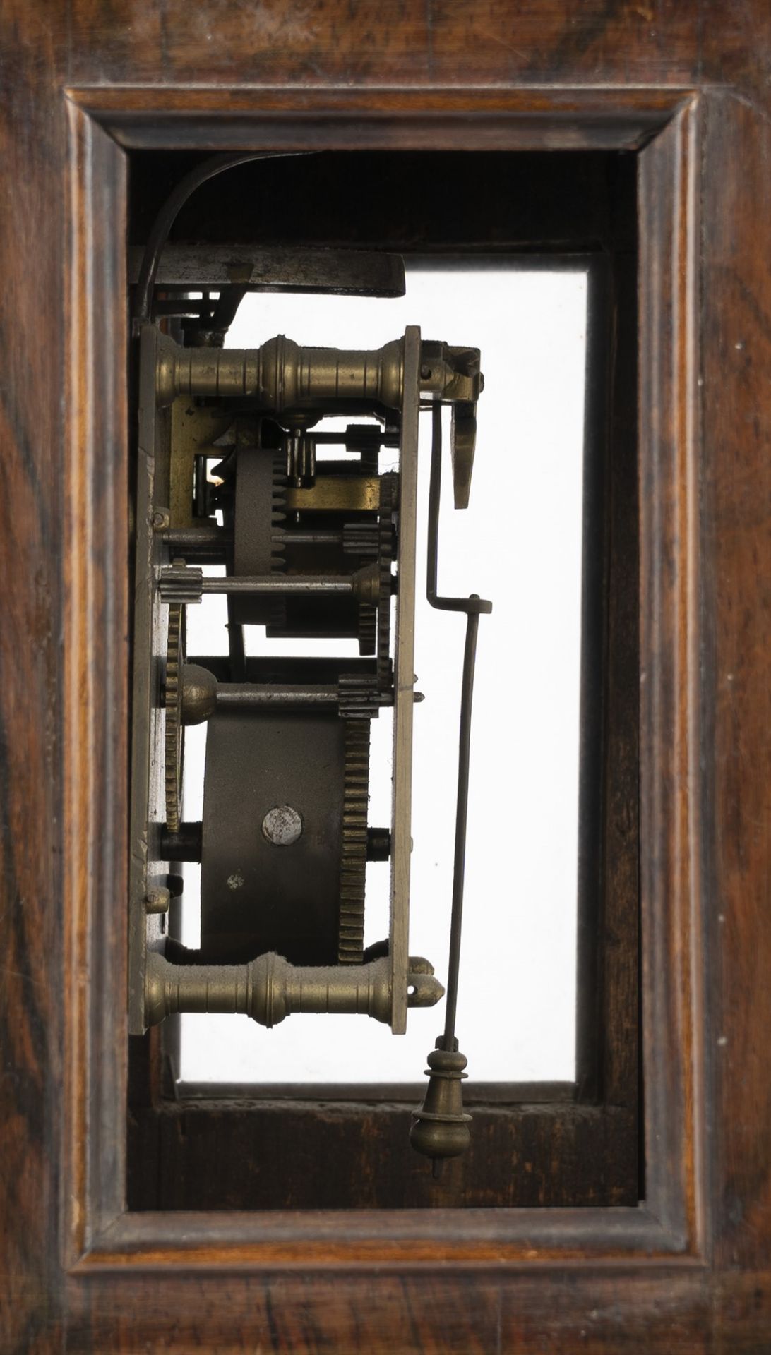 Table clock in wood and bronze, 18th century - Image 8 of 8