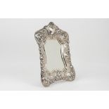 Silver frame with mirror, 20th century