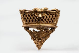 Golden corner planter, 19th century