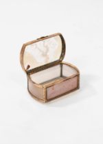 Small agate box, France, early 19th century