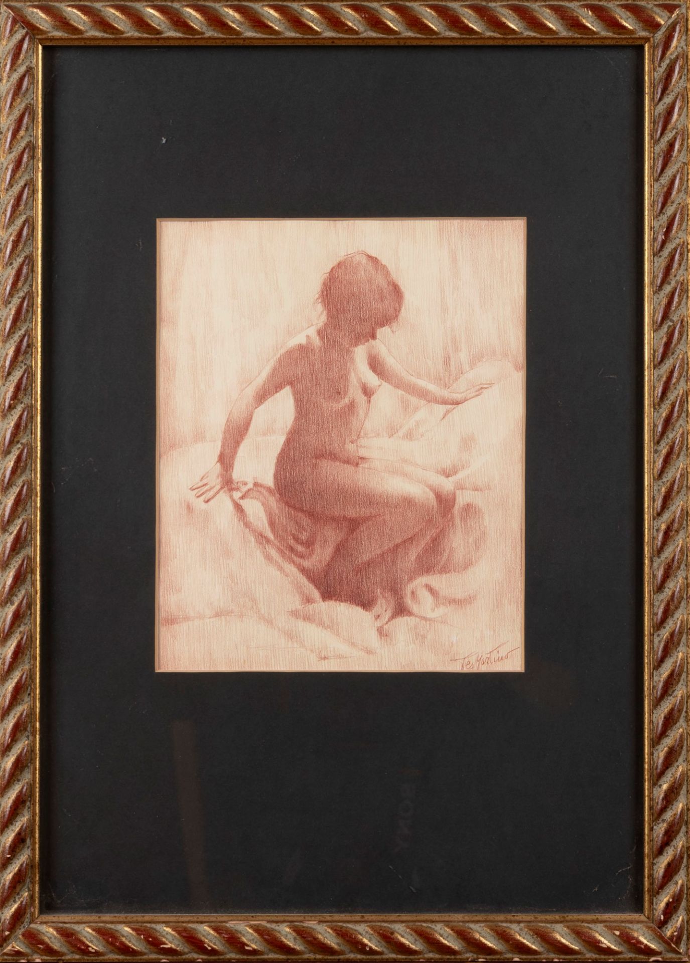 Italian school, beginning of XX century - Nude of a woman - Image 2 of 3