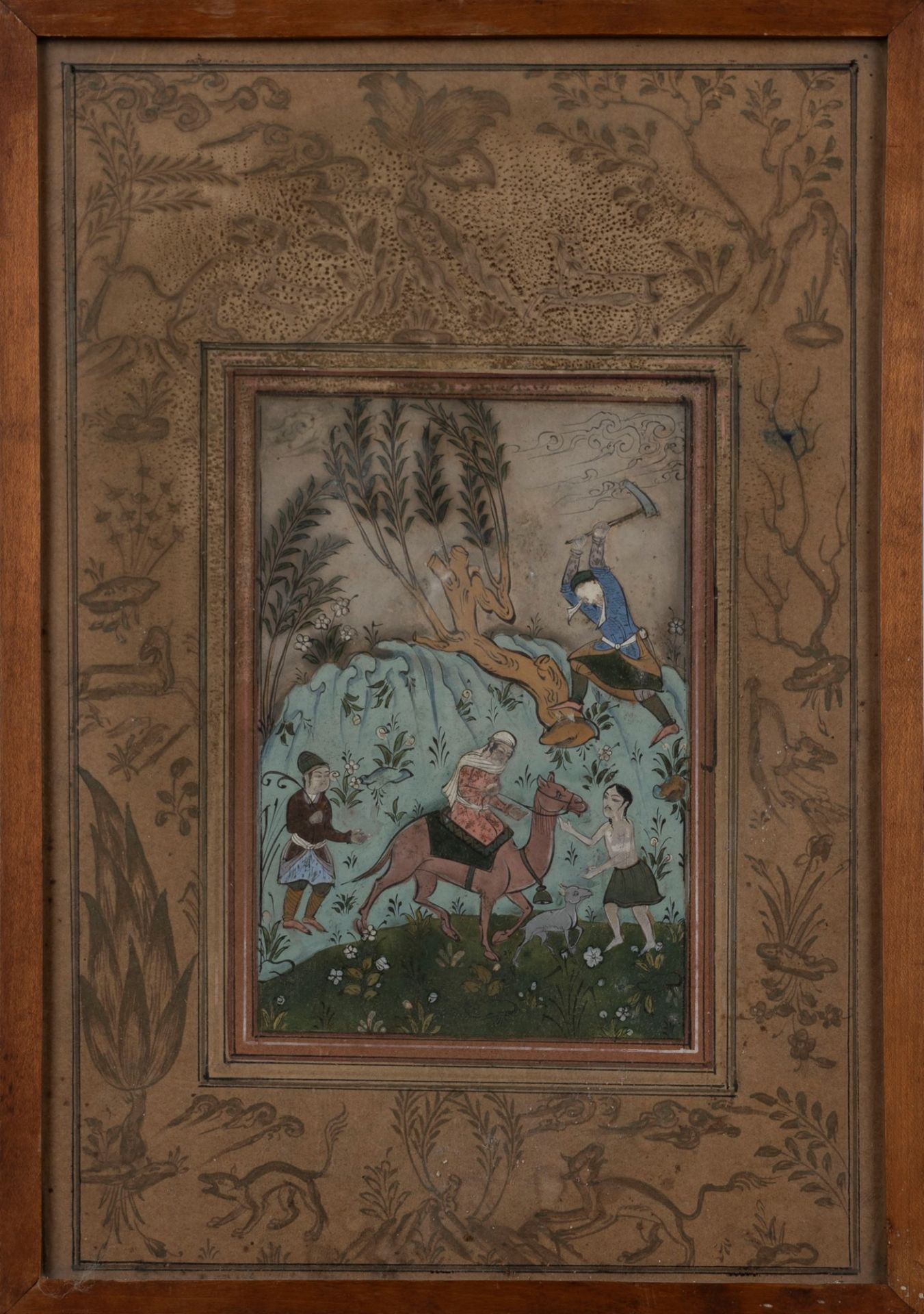 Six Indo-Persian watercolours
