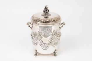 Bonbon holder in 925 silver, 20th century