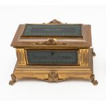 Gilt bronze box, 19th century