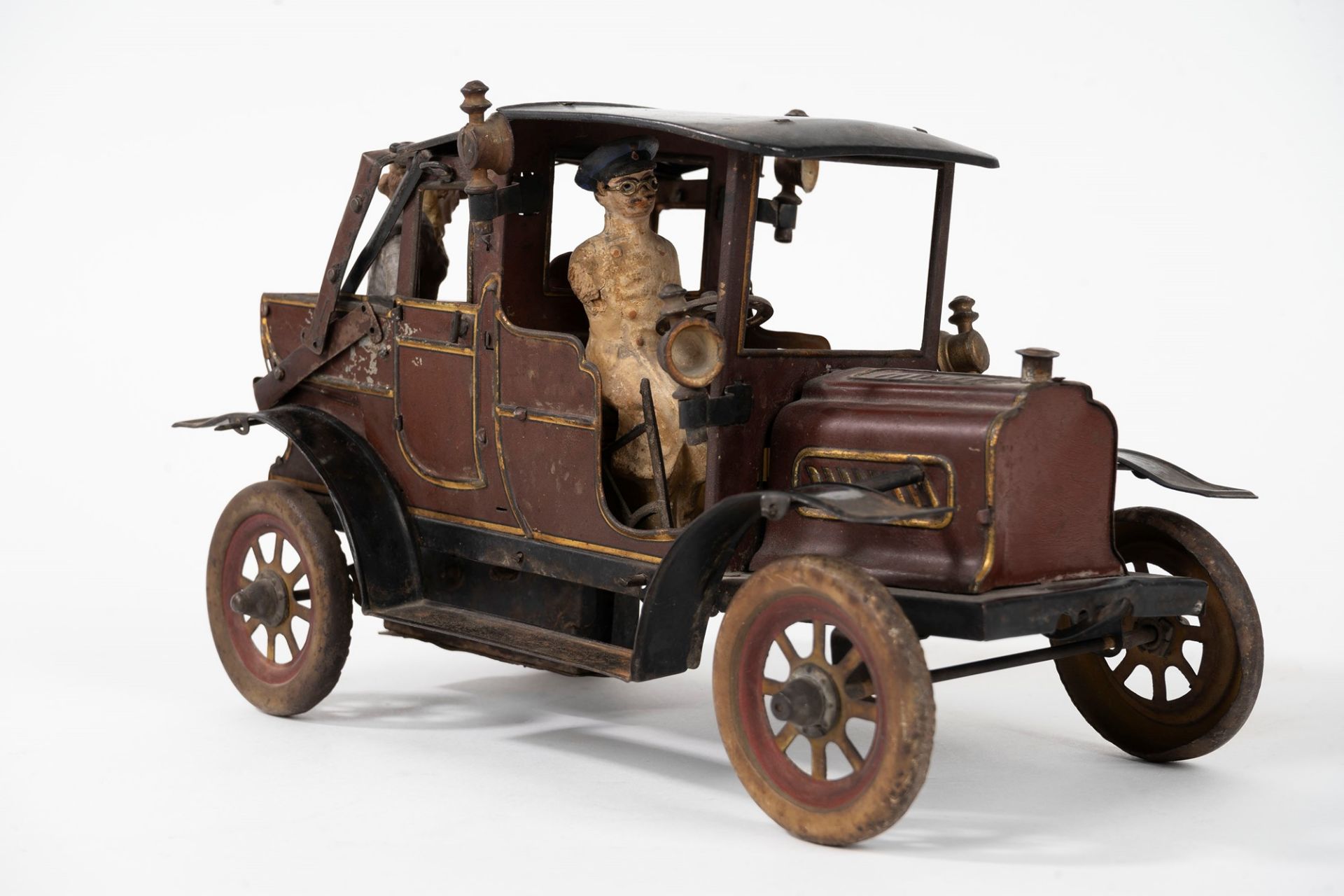 Tin toy car, early 20th century - Image 2 of 4