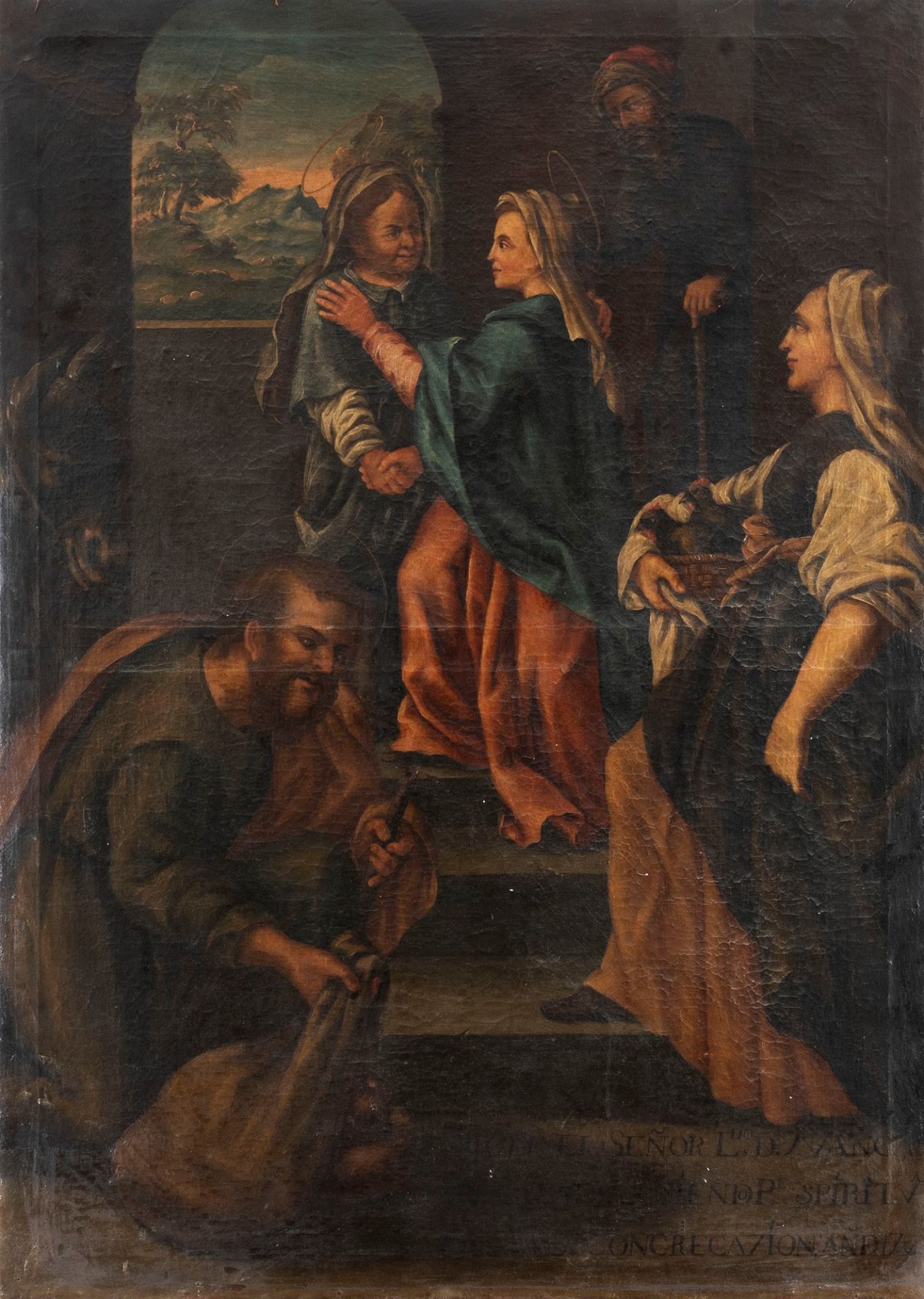 Imitator of Federico Barocci - Visitation of Mary to Saint Elizabeth