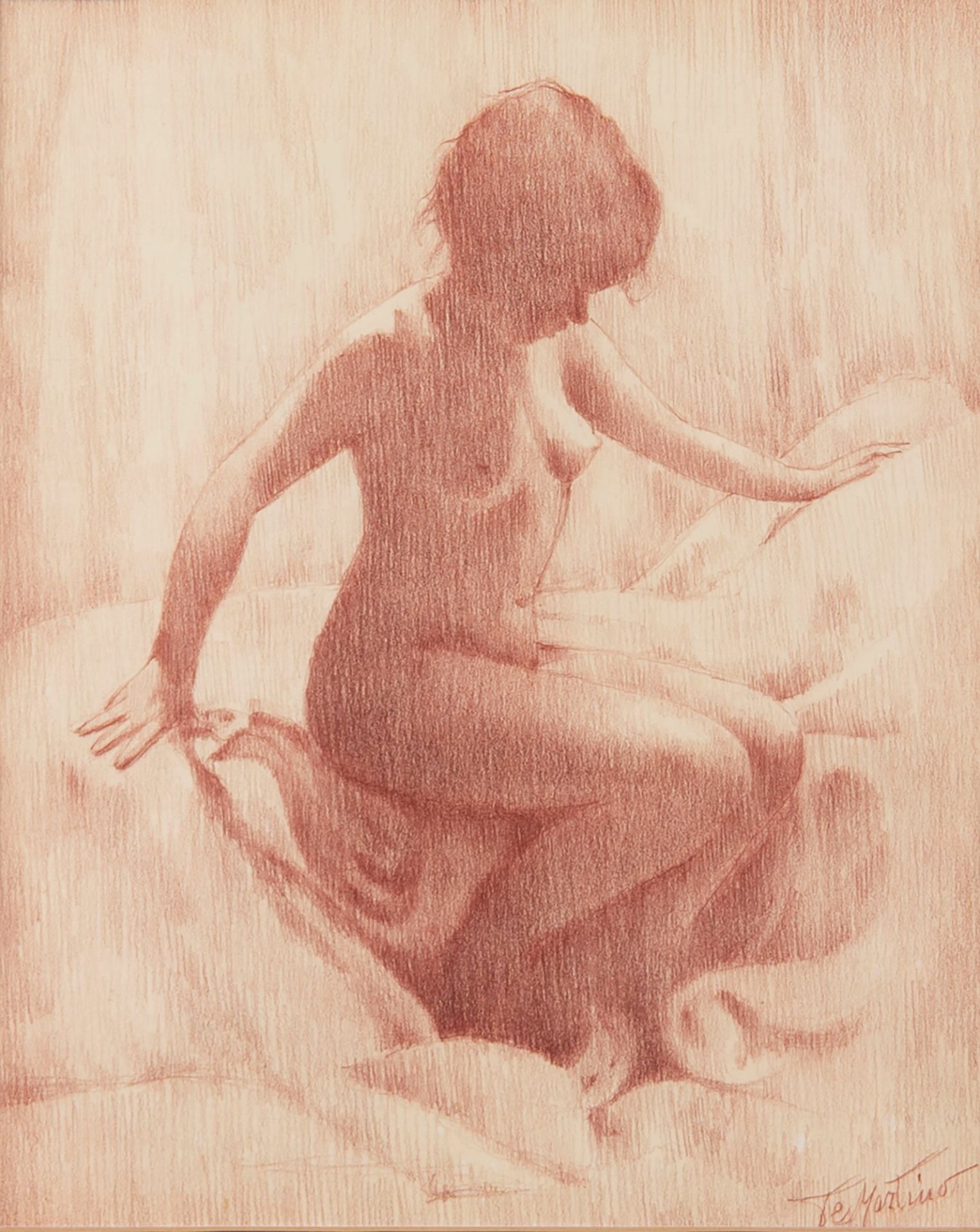 Italian school, beginning of XX century - Nude of a woman