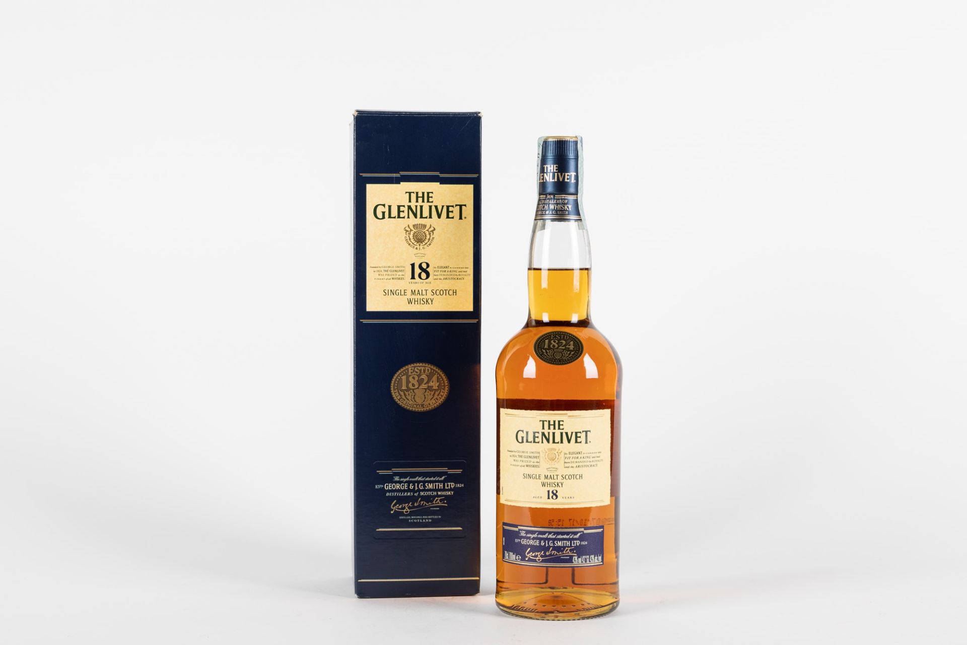 Scotland - Whisky / Glenlivet 18 YO (1 BT)