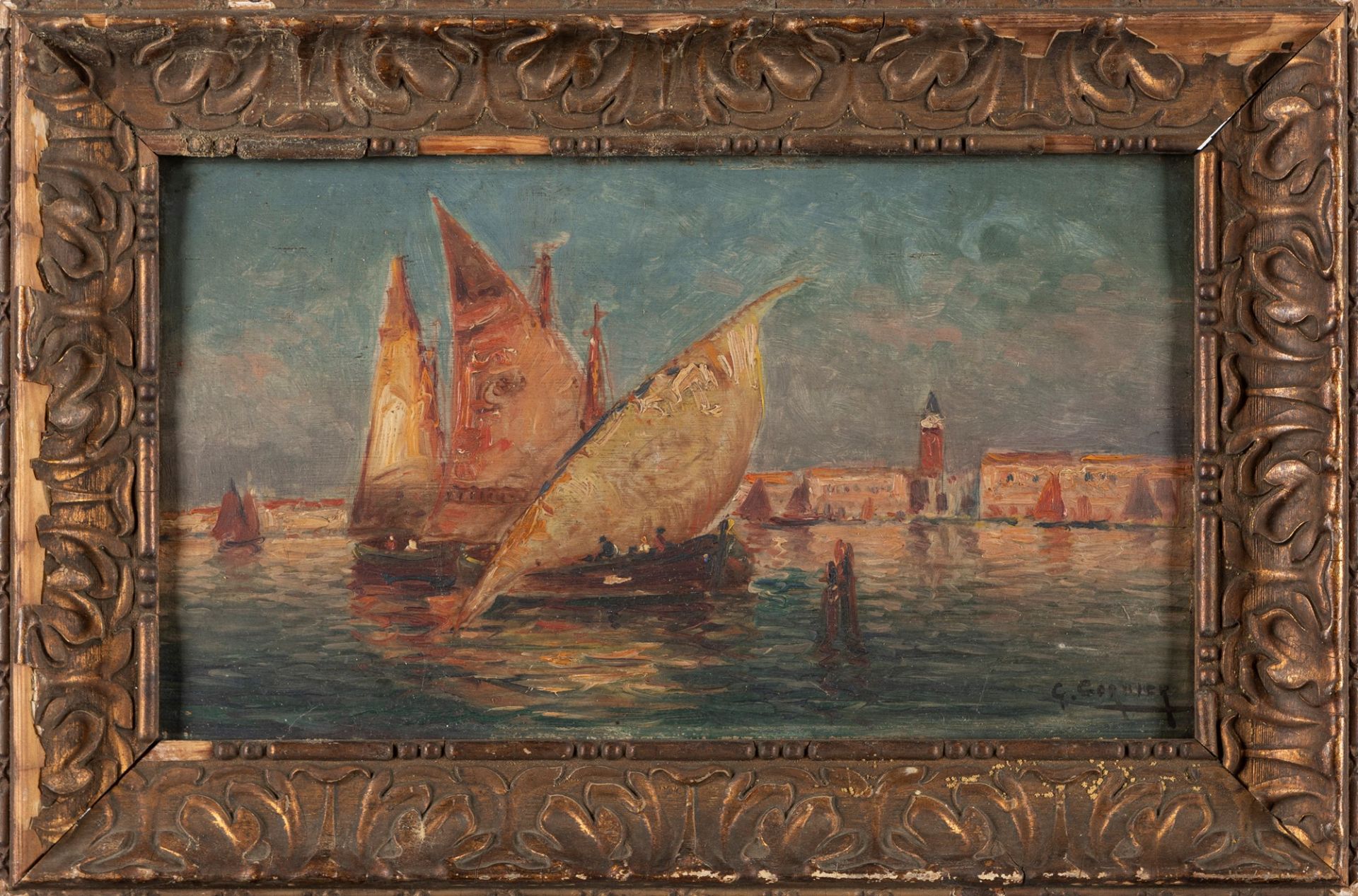 Gaston Corbier (1869-1945) - Venice - Image 2 of 3