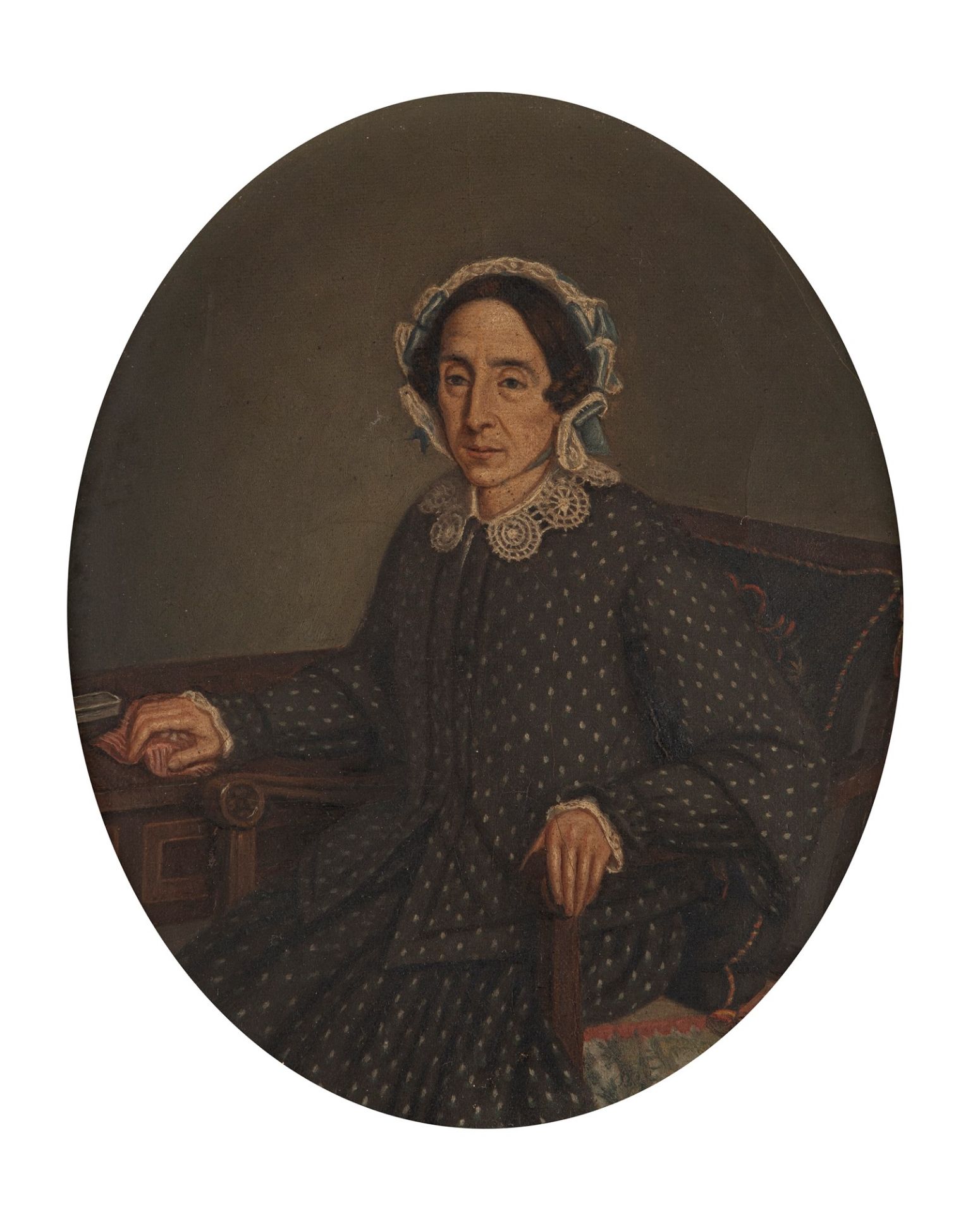 Scuola lombarda, secolo XIX - Portrait of a gentlewoman