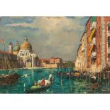 Erma Zago (Bovolone 1880-Milano 1942) - Venice, Canal Grande
