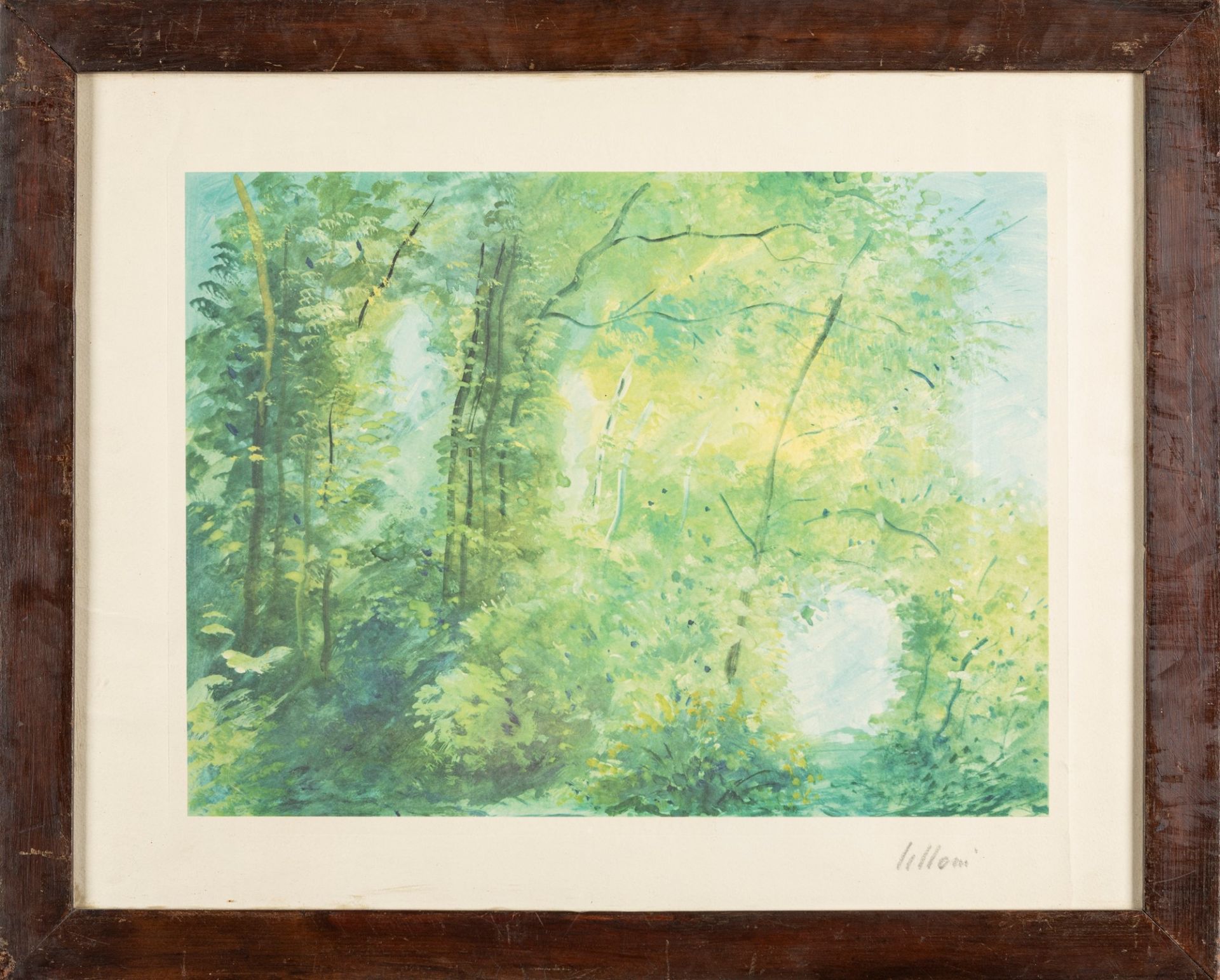 Umberto Lilloni (Milano 1898-1980) - Woods - Image 2 of 2