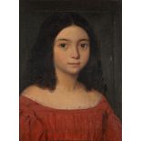 Scuola lombarda, secolo XIX - Portrait of a young girl