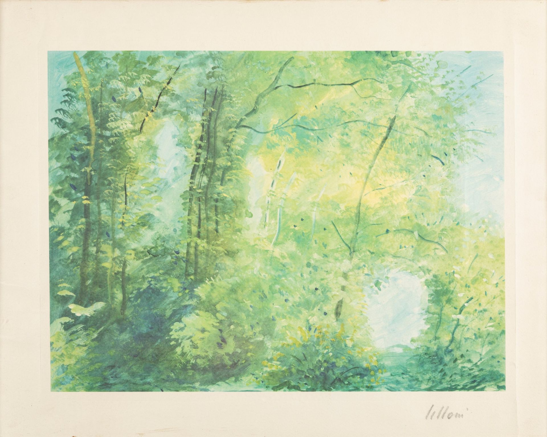 Umberto Lilloni (Milano 1898-1980) - Woods