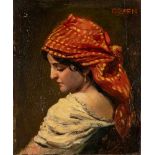 Gustav Zorn (Milano 1845-Bordighera 1893) - Gypsy