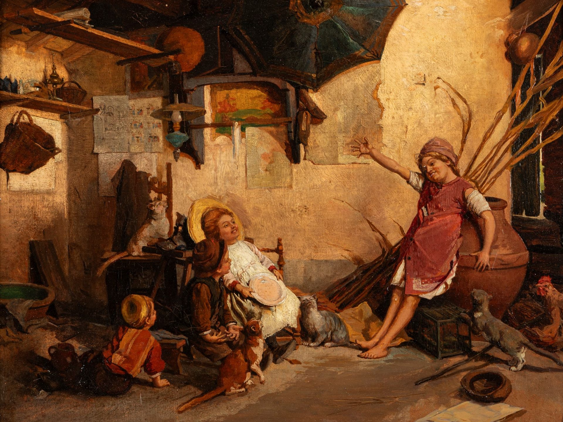 Ambito di Gaetano Chierici (Reggio Emilia, 1838 - 1920) - The tale