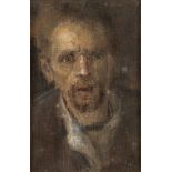 Natale Morzenti (Silvano d'Orba 1884 o 1885-Martinengo 1947) - Self-portrait