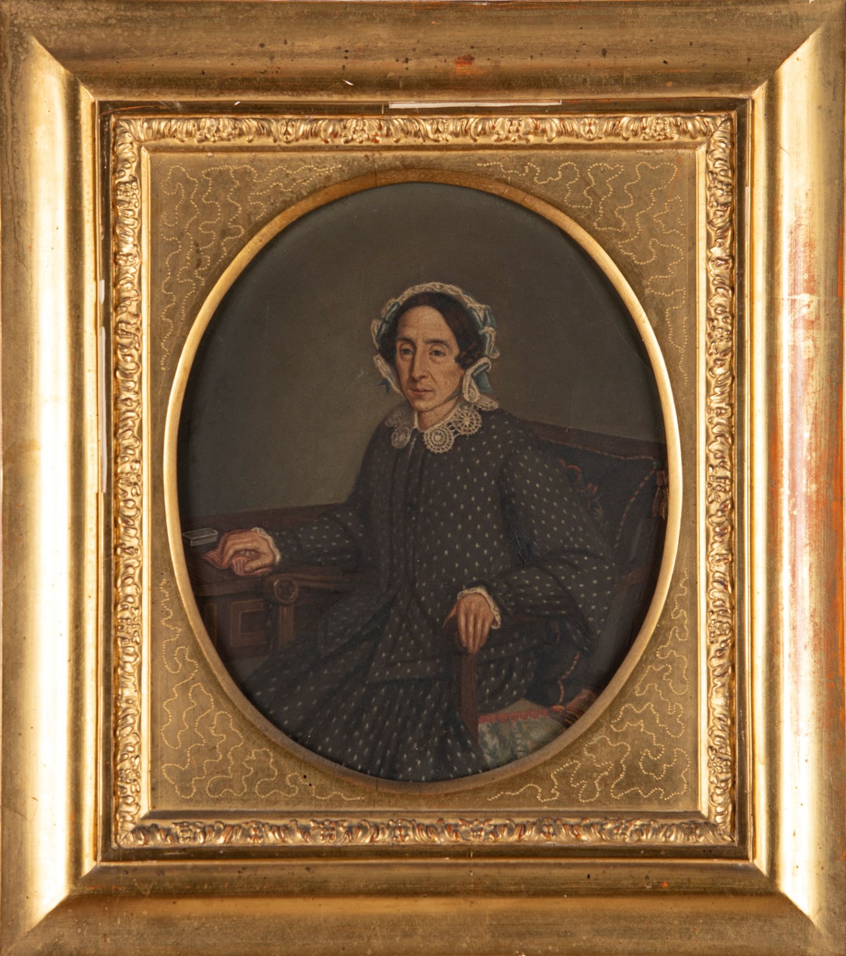 Scuola lombarda, secolo XIX - Portrait of a gentlewoman - Bild 2 aus 3