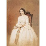 Scuola del secolo XIX - Female portrait