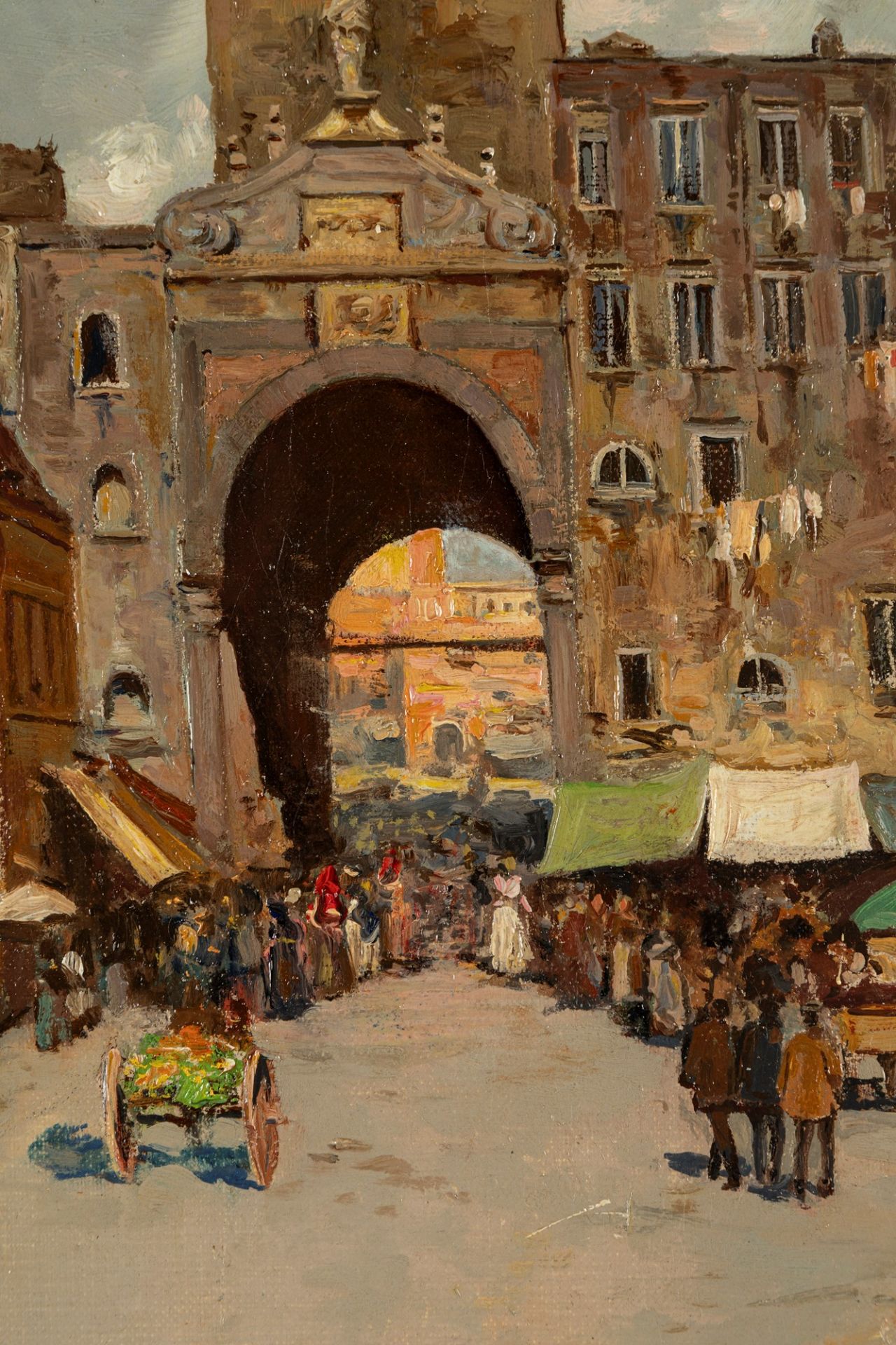 Giuseppe Giardiello (Napoli 1887-1920) - Capuan feast - Naples - Bild 2 aus 5