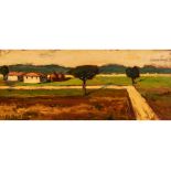 Giovanni Bartolena (Livorno 1866-1942) - Tuscan countryside