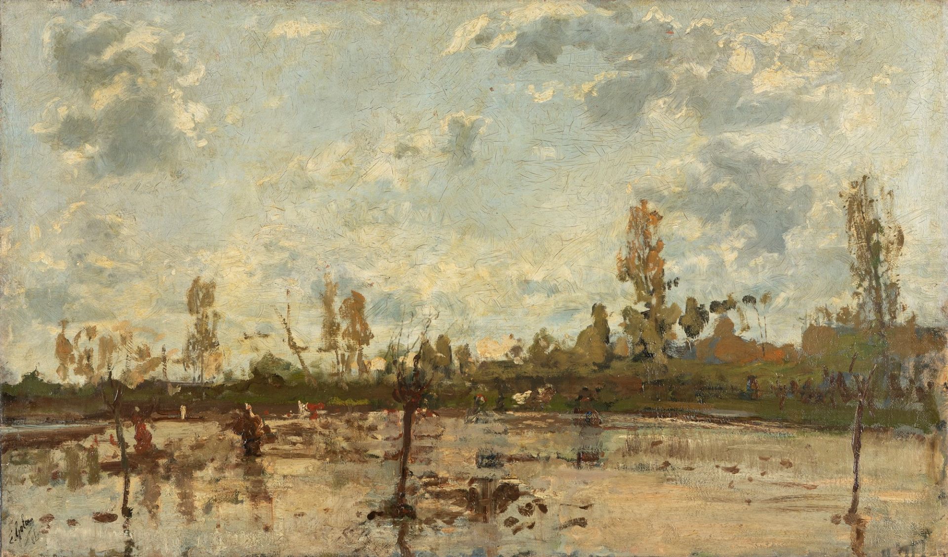 Emilio Gola (Milano 1851-1923) - Landscape