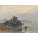 Nicolas De Corsi (Odessa 1882-Napoli 1956) - Along the shore, 1919