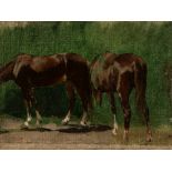 Alberto Pasini (Busseto 1826-Cavoretto 1899) - Horses