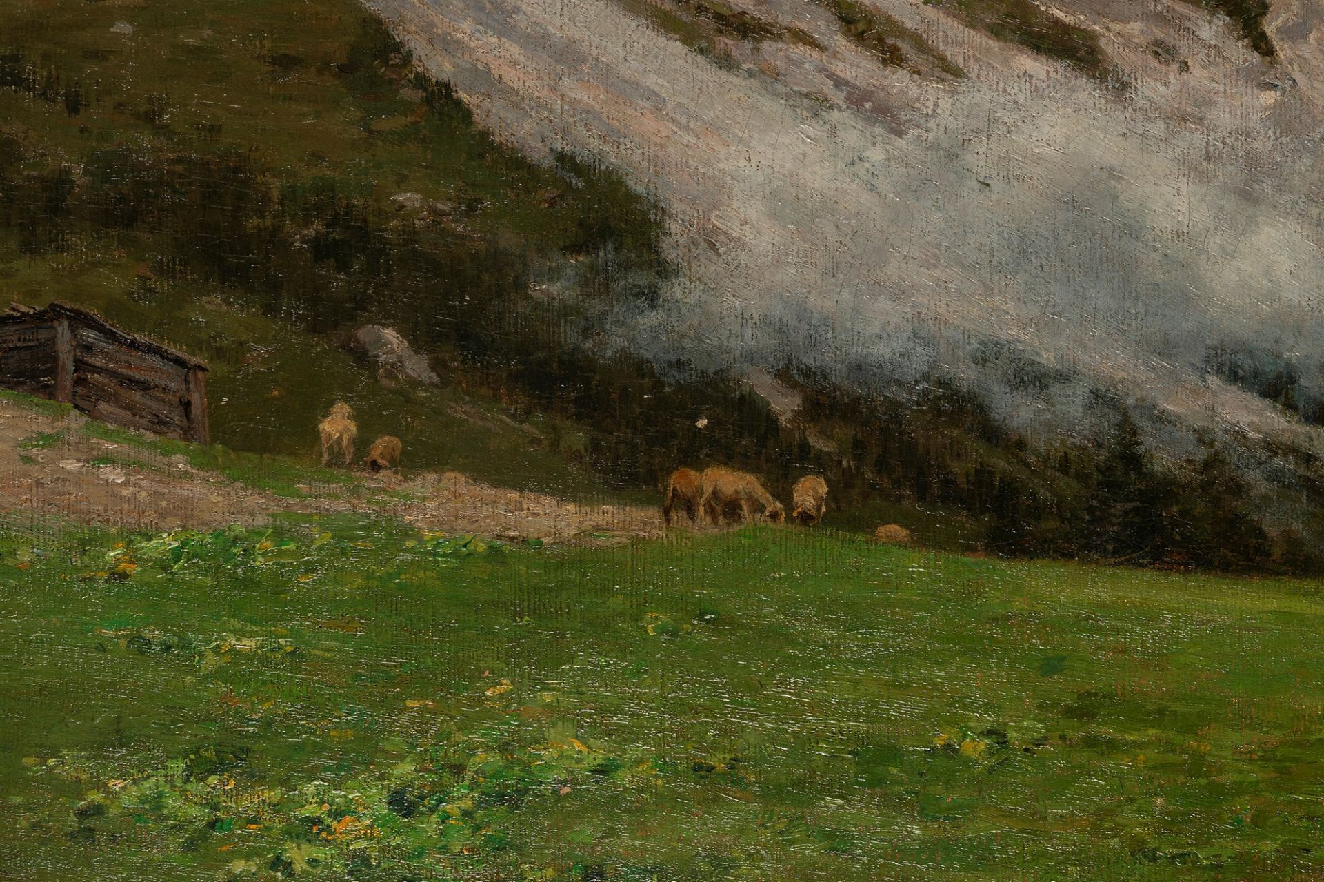 Guglielmo Ciardi (Venezia 1842-1917) - Cimon della Pala, 1904 - Bild 5 aus 7