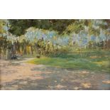 Rafael Senet y Perez (Siviglia 1856-Madrid 1926) - At the park