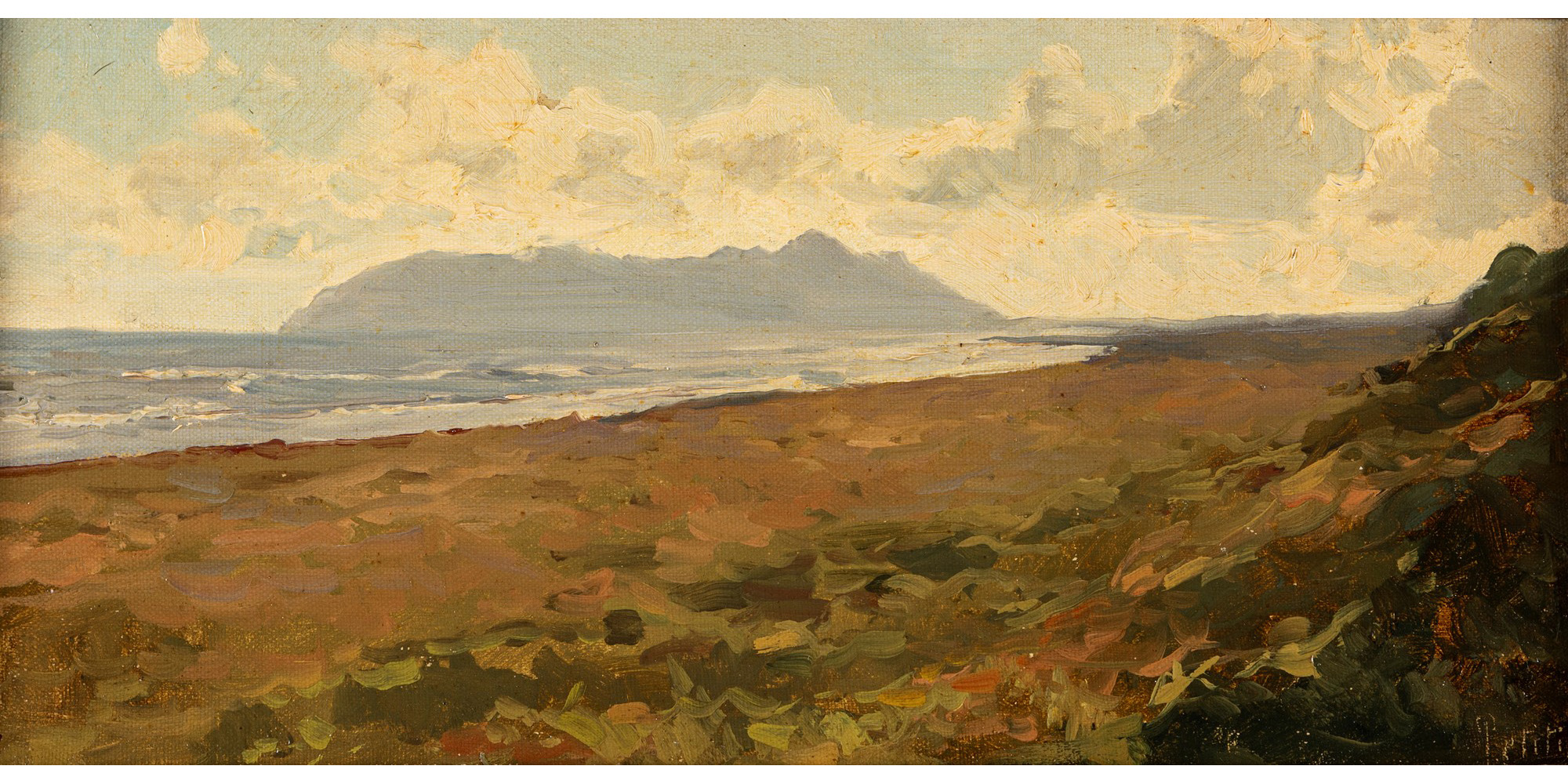 Filiberto Petiti (Torino 1845-Roma 1924) - Monte Circeo, 1906