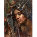 Giuseppe Amisani (Mede Lomellina 1881-Portofino 1941) - Female head