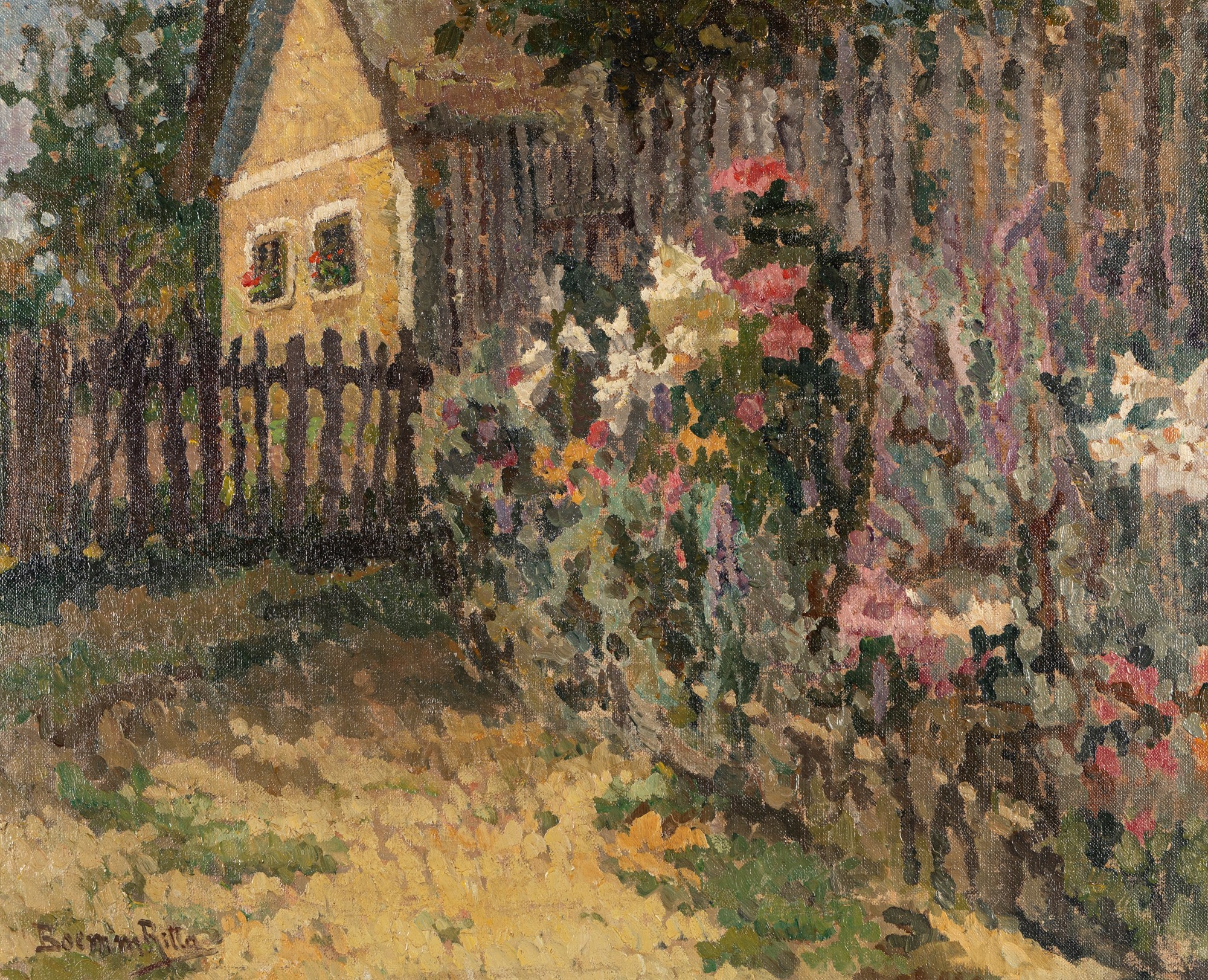Ritta Boemm (Ungheria 1868-1948) - Hungarian garden