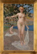 Romeo Pellegatta (Milano 1870-1946) - Bathers